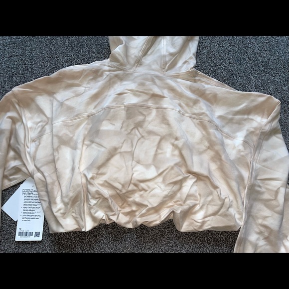 Lululemon LA all yours bubble hem hoodie size 10 - Picture 4 of 13